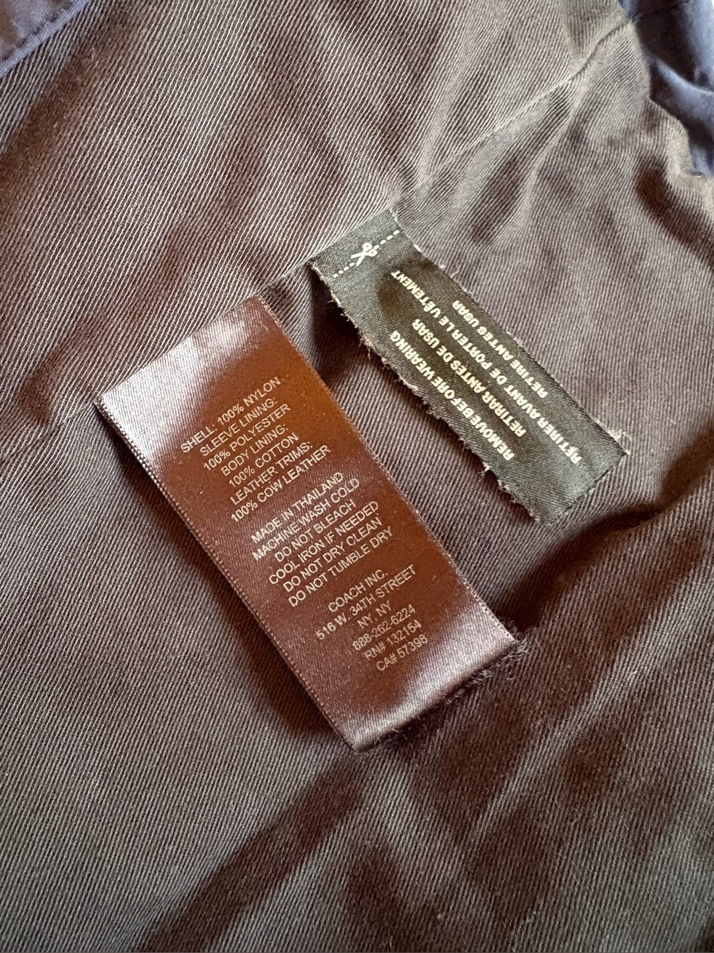 Coach Colorblock Jacket - Picture 6 of 6